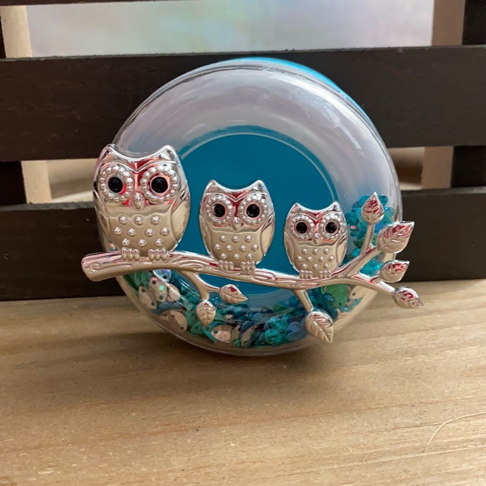 Bath and Body Works Owl Visor Clip